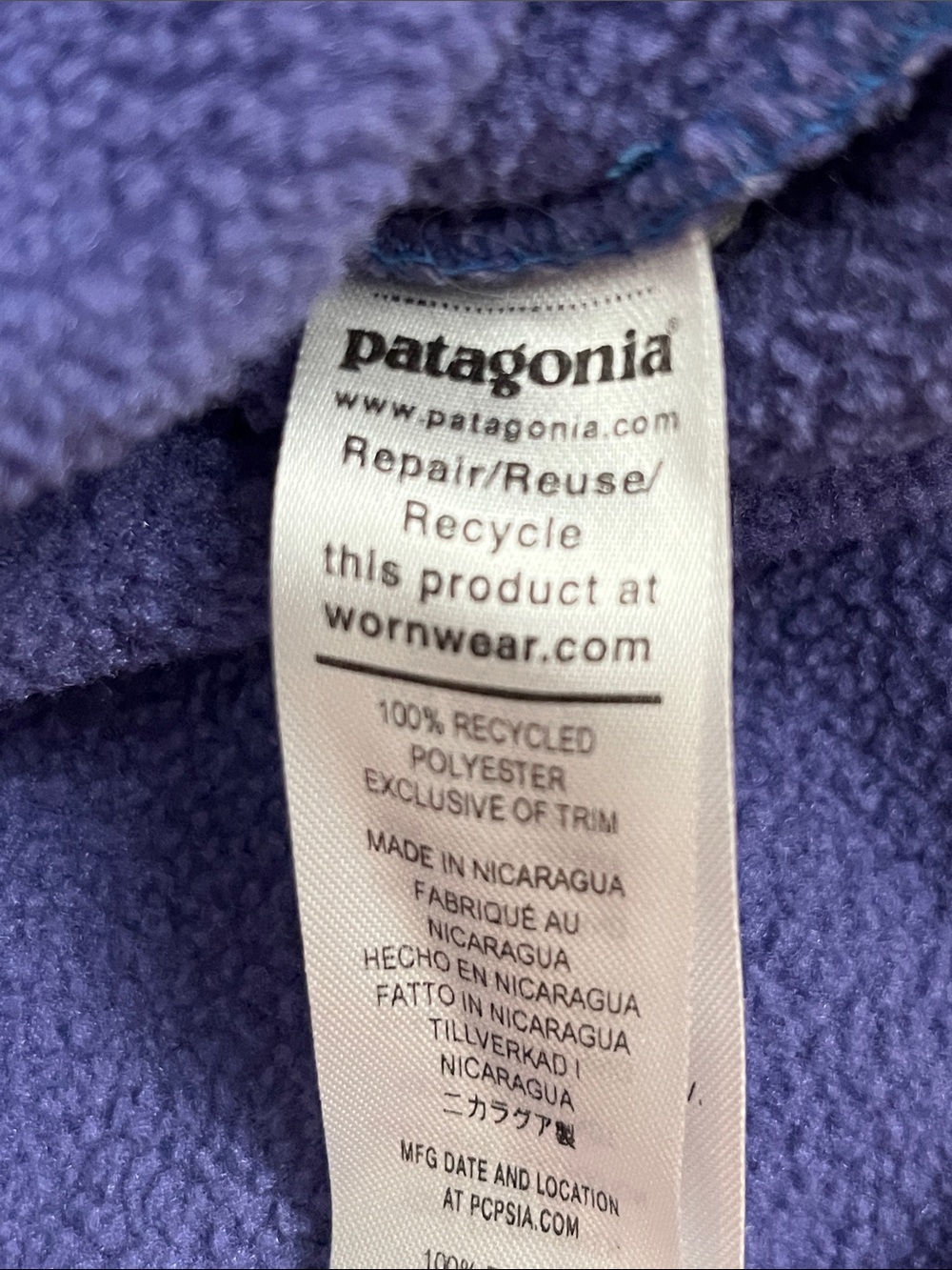 Patagonia Women’s Synchilla Fleece Pull Over Size Medium - Picture 5 of 7